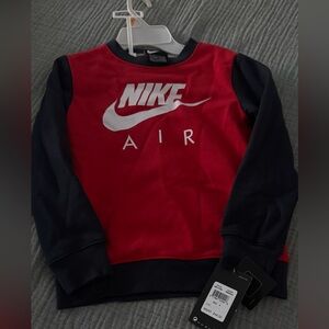 Nike Red and blue Air Crewneck